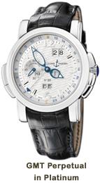 GMT Perpetual in Platinum - Ulysse Nardin